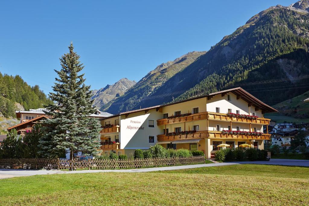 Fremdenpension Alpenruhe Сьолден Стая снимка